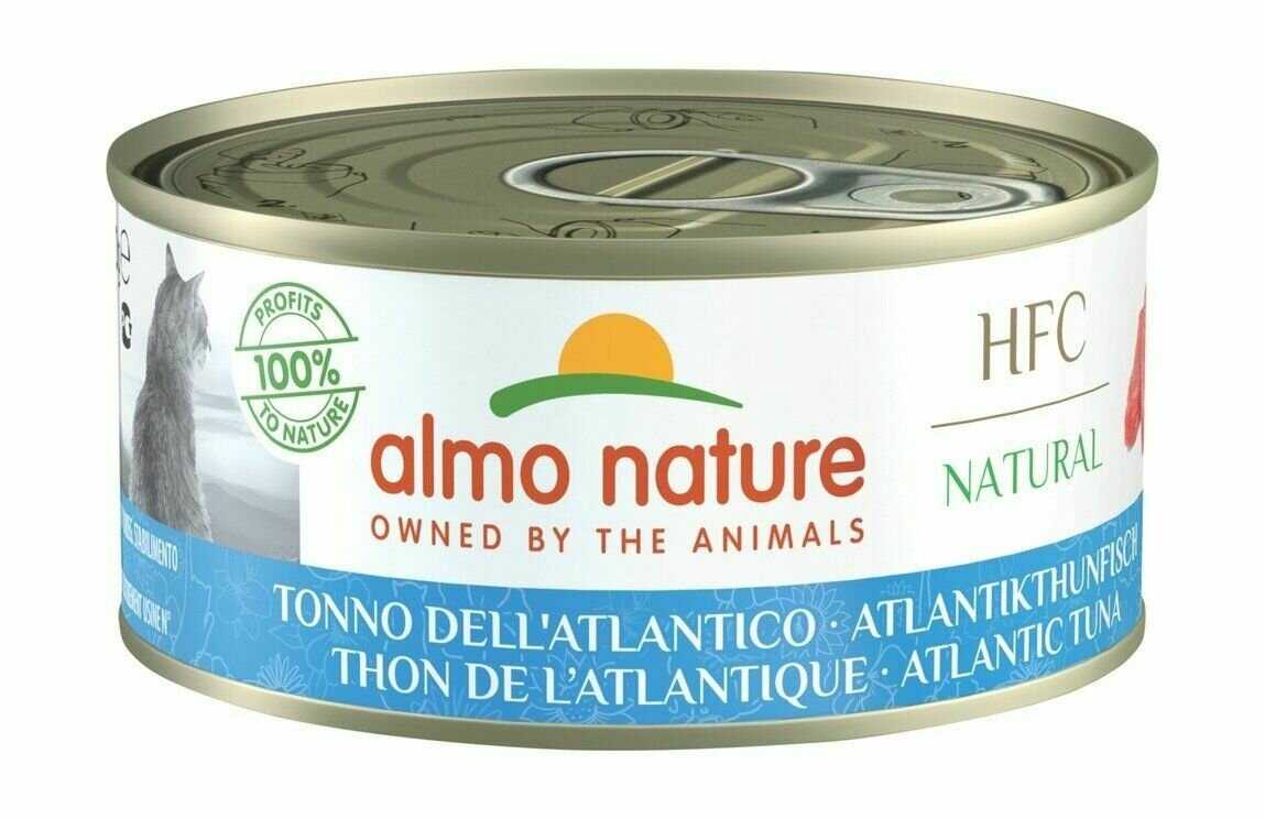 Корм для кошек Almo Nature Classic HFC (c атлантическим тунцом) фотография 17