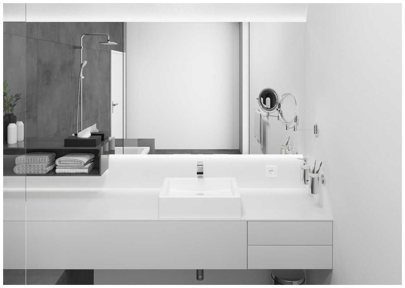 Смеситель для раковины 230, без сливной гарнитуры Vernis Shape Hansgrohe 71591000, хром фотография 1