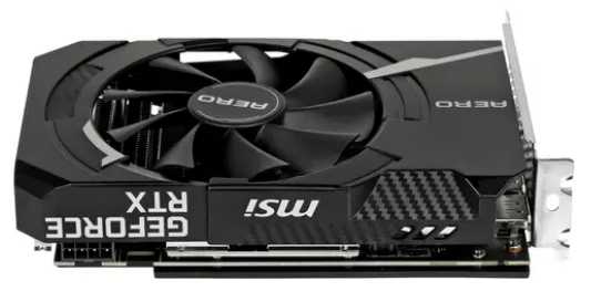 Видеокарта MSI GeForce RTX 3050 AERO ITX (RTX 3050 AERO ITX 8G OCV2) фотография 8