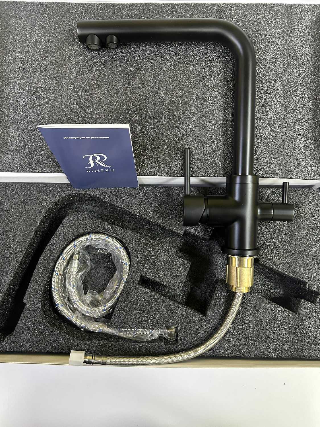 Смеситель для кухни RIMERO (RM4399BL) фотография 30