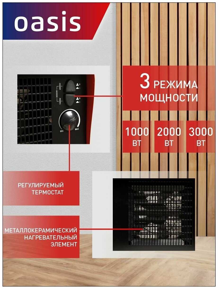 Электрическая тепловая пушка Oasis TPK-30 фотография 2