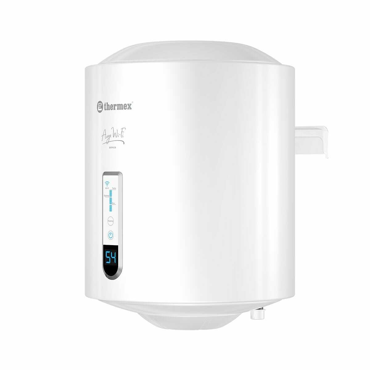 Электрический накопительный водонагреватель Thermex Auga 100 V Slim Wi-Fi (100) фотография 8