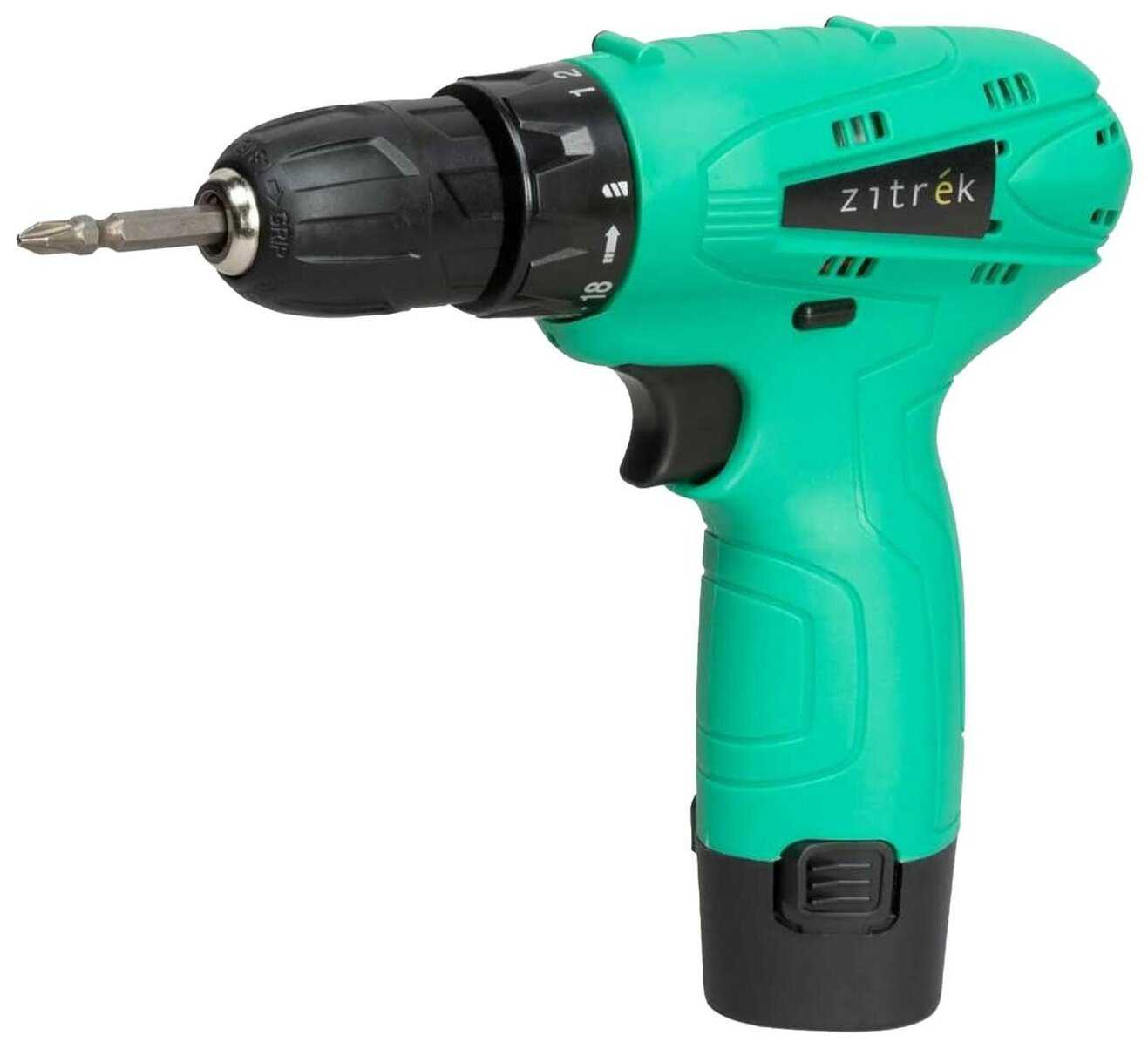 Аккумуляторная дрель-шуруповерт Zitrek Green 12 (063-4041) фотография 12