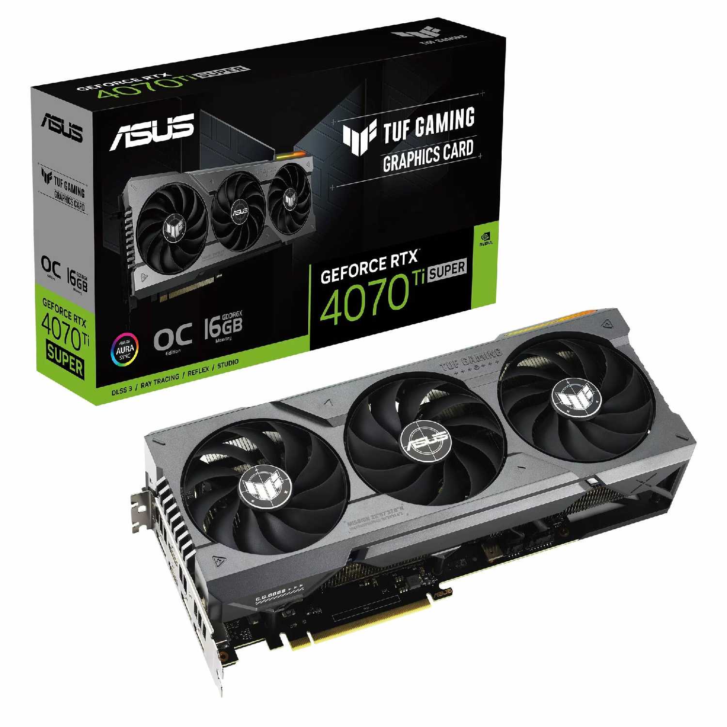 Видеокарта ASUS TUF Gaming GeForce RTX 4070 Ti SUPER 16GB GDDR6X OC Edition (TUF-RTX4070TIS-O16G-GAMING) фотография 16