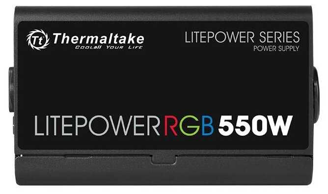 Блок питания Thermaltake Litepower RGB 550W (230V) фотография 3