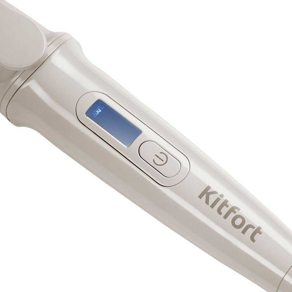 Выпрямитель для волос Kitfort 2 в 1 [КТ-3250] фотография 3