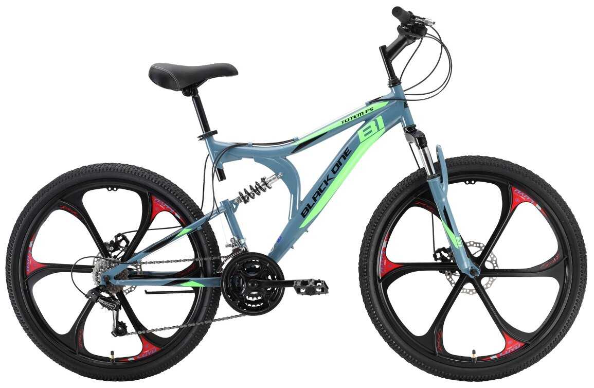 Горный (MTB) велосипед Black One Totem FS 26 D FW (2022)