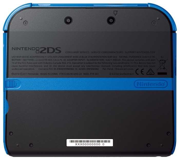 Игровая приставка Nintendo 2DS фотография 3