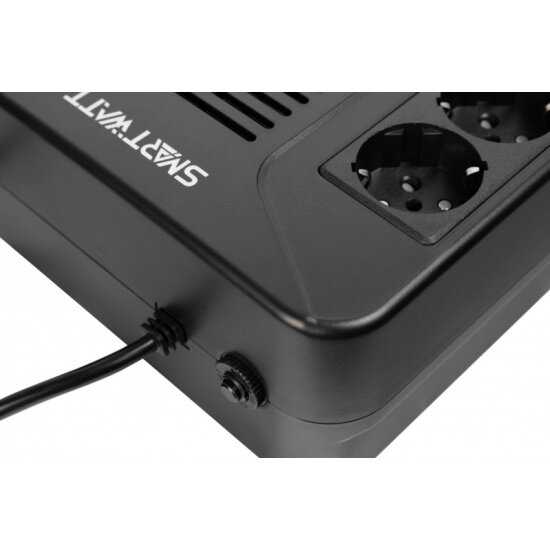 Источник бесперебойного питания Smartwatt SAFE PRO LCD 1000 фотография 3