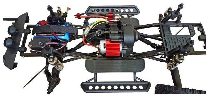 Радиоуправляемый краулер Remo Hobby Trial Rigs Truck 4WD RTR масштаб 1:10 2.4G - RH10275-RED фотография 4