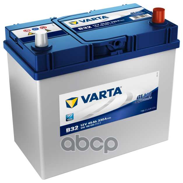 Аккумулятор VARTA Blue Dynamic B32 (545 156 033) фотография 8
