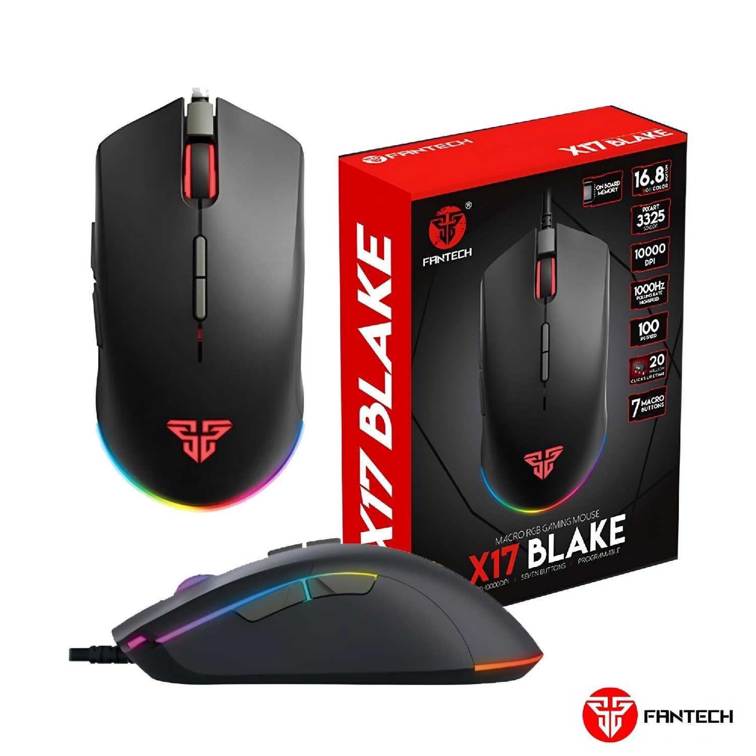 Игровая мышь Fantech X17 Blake фотография 2