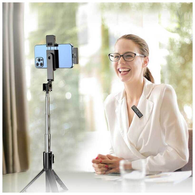 Микрофон беспроводной Stream для телефона Iphone Lightning фотография 6