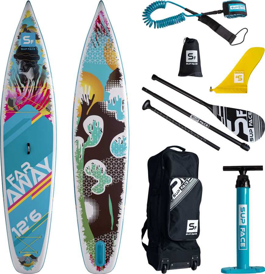 Сап борд надувной SUP face фотография 23