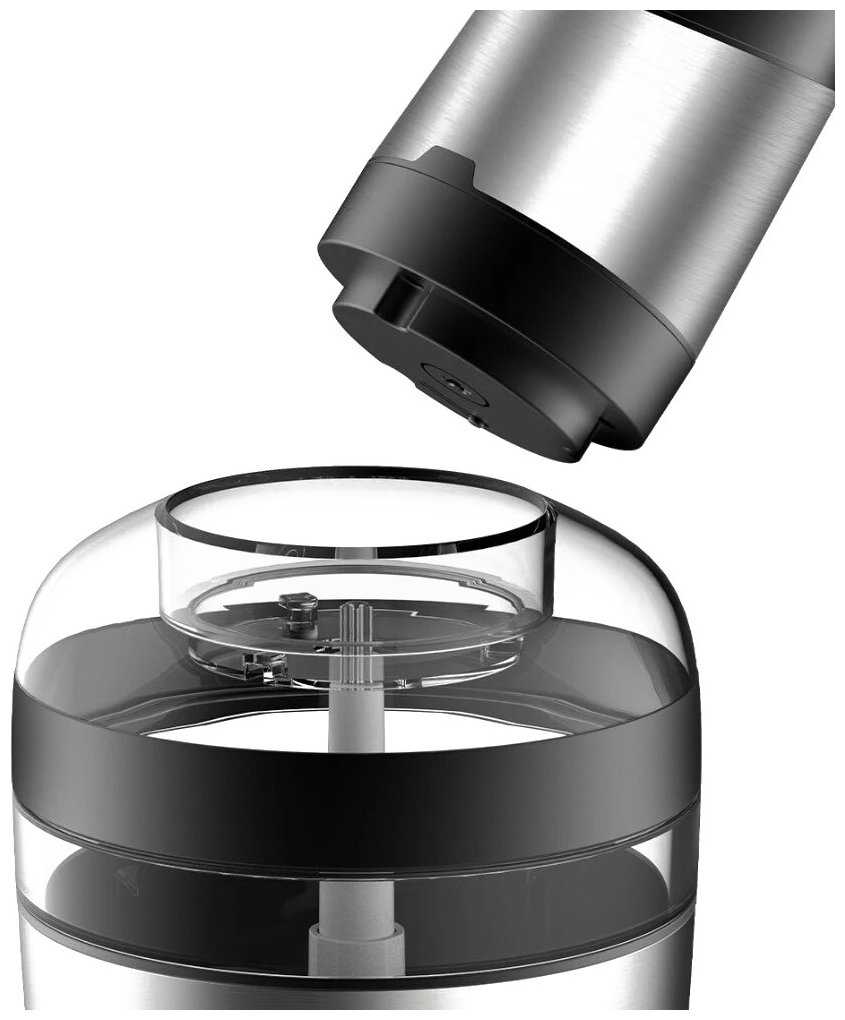 Электрическая мясорубка-измельчитель Xiaomi Deerma Meat Grinder DEM-JR01 Серебро фотография 1