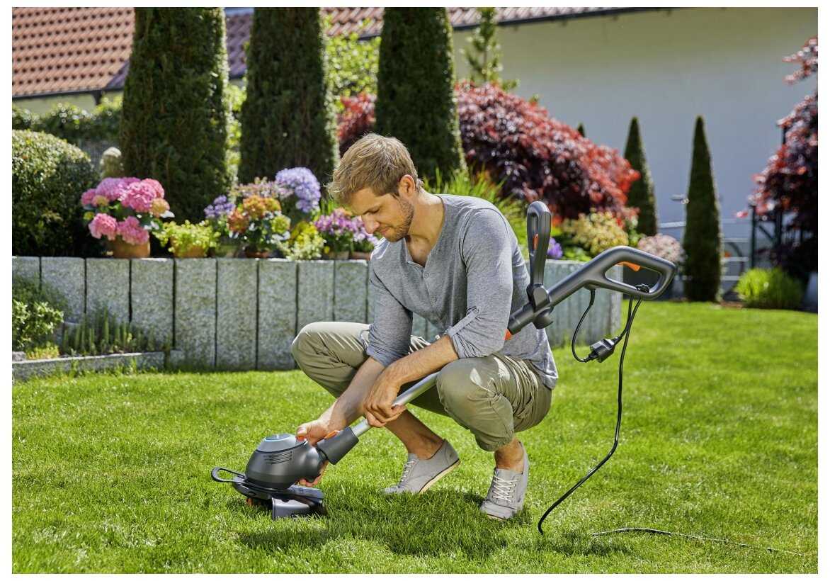 Триммер электрический GARDENA ComfortCut 550/28 фотография 8