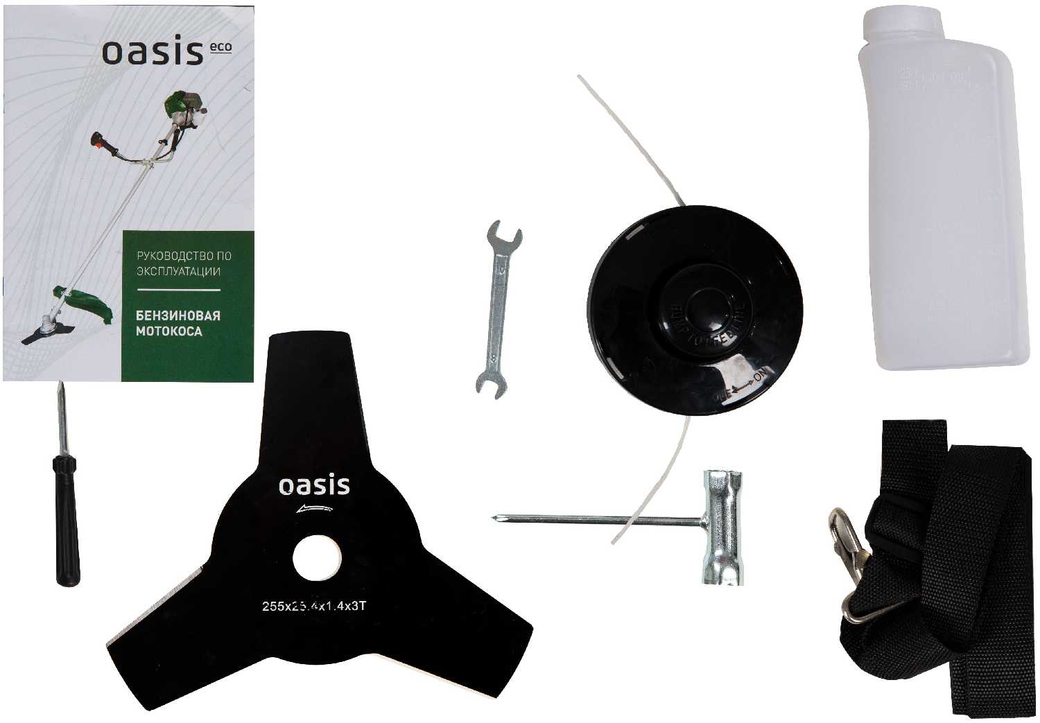 Триммер бензиновый Oasis TB-2500P R, 3.3 л.с., 44 см фотография 10