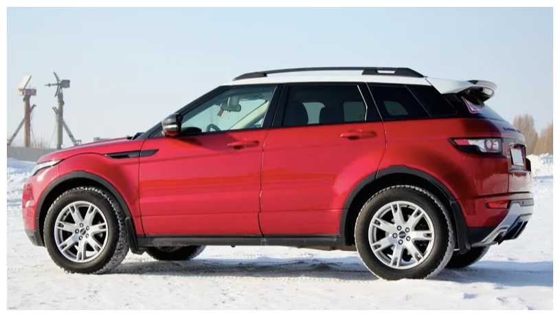 Рейлинги для Land Rover Range Rover Evoque 2011-2018 серые фотография 3