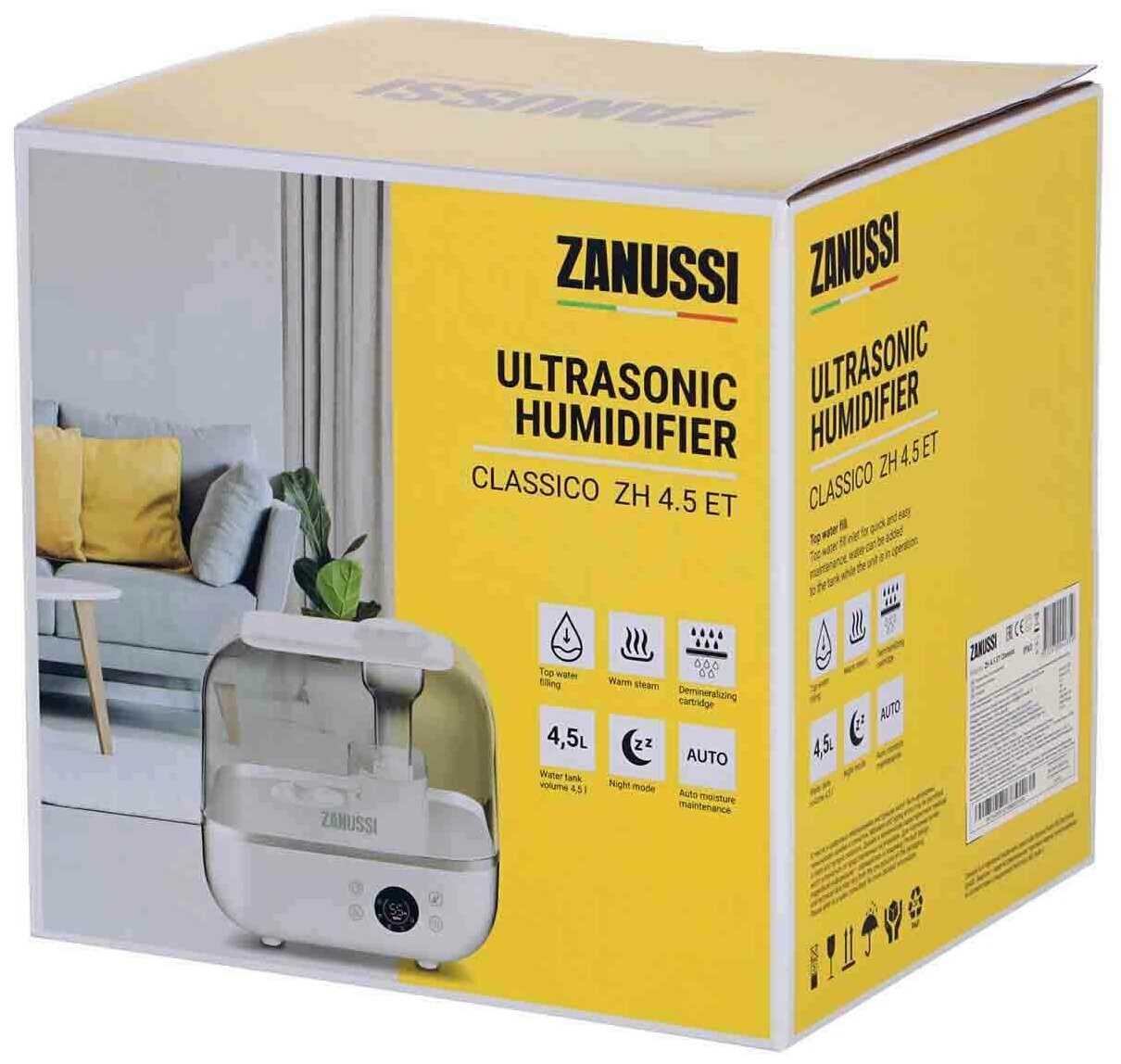 Увлажнитель воздуха Zanussi ZH 4.5 ET Classico фотография 4