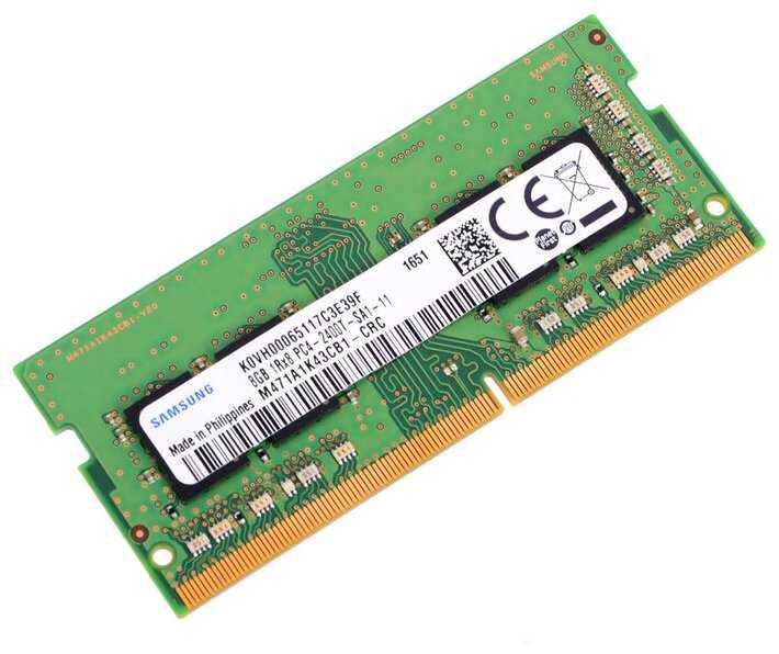 Оперативная память Samsung Basic 8 ГБ DDR4 SODIMM CL17 (M471A1K43CB1-CRC) фотография 14