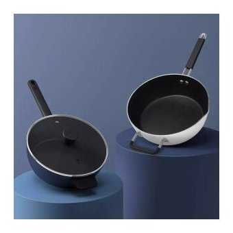 Сотейник Xioami Zhiwu Cook Flat Bottom Frying Pan White (GJC03CM) фотография 1