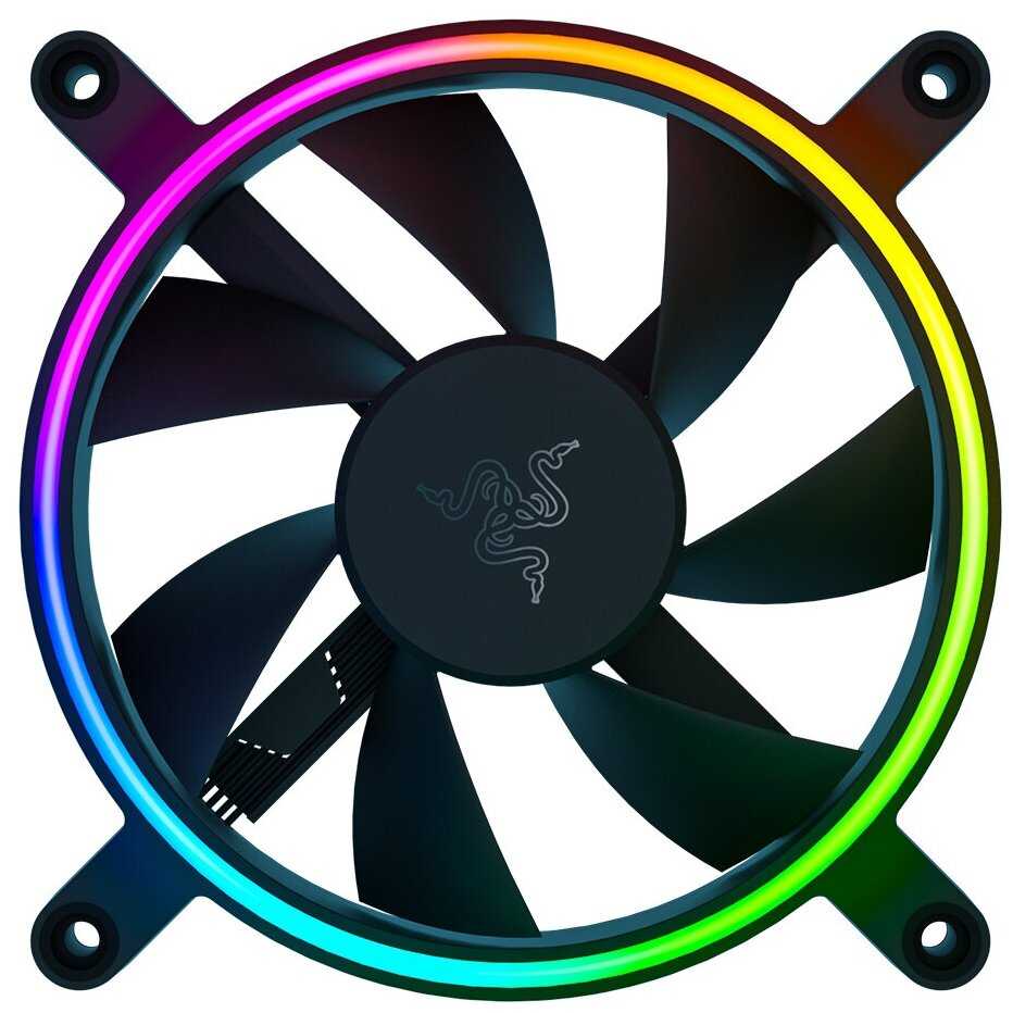 Вентилятор для ПК с aRGB подсветкой Razer Kunai Chroma - 120mm - 3 Fans фотография 1