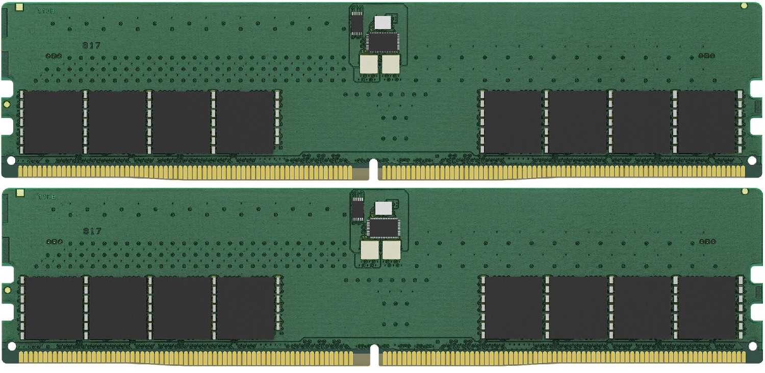 Модуль памяти Kingston DDR5 4800 DIMM (KVR48U40BD8K2-64) фотография 5