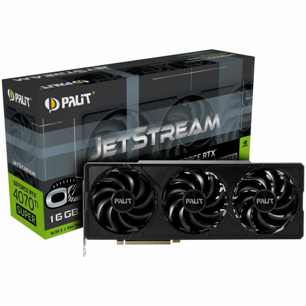 Видеокарта Palit GeForce RTX 4070 Ti SUPER JetStream OC (NED47TSS19T2-1043J) фотография 4