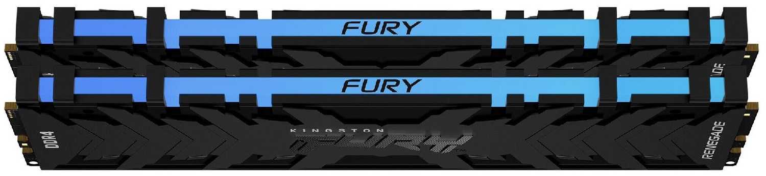 Оперативная память Kingston FURY Renegade RGB 16 ГБ DDR4 DIMM CL16 фотография 2