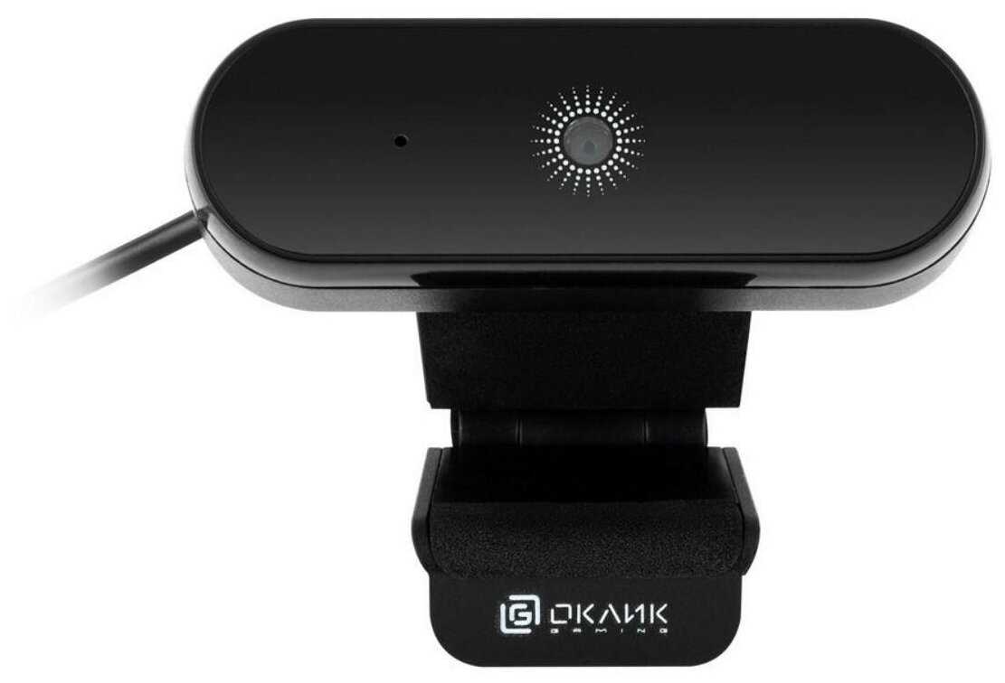 OKLICK Камера Web Оклик OK-C008FH черный 2Mpix (1920x1080) USB2.0 с микрофоном фотография 17