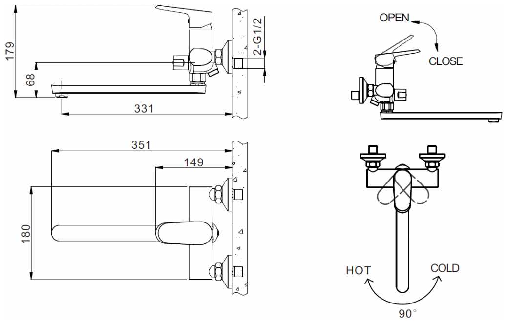 Смеситель Bravat F6105161C-01A фотография 5