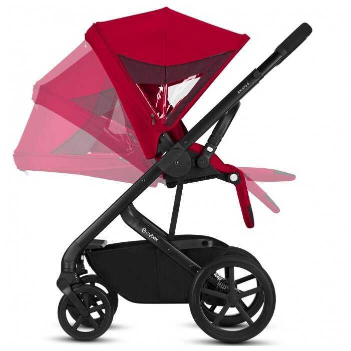 Прогулочная коляска Cybex Balios S, с дождевиком фотография 17