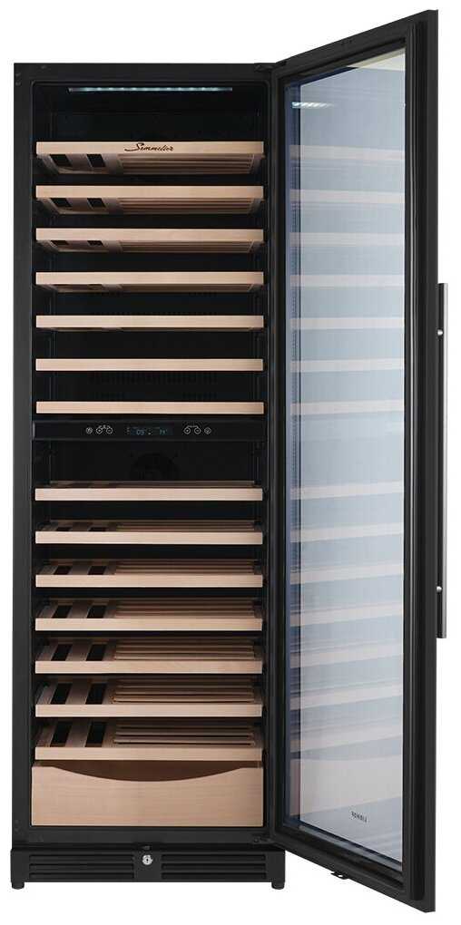 Винный шкаф Libhof Sommelier SMD-110 slim black фотография 3