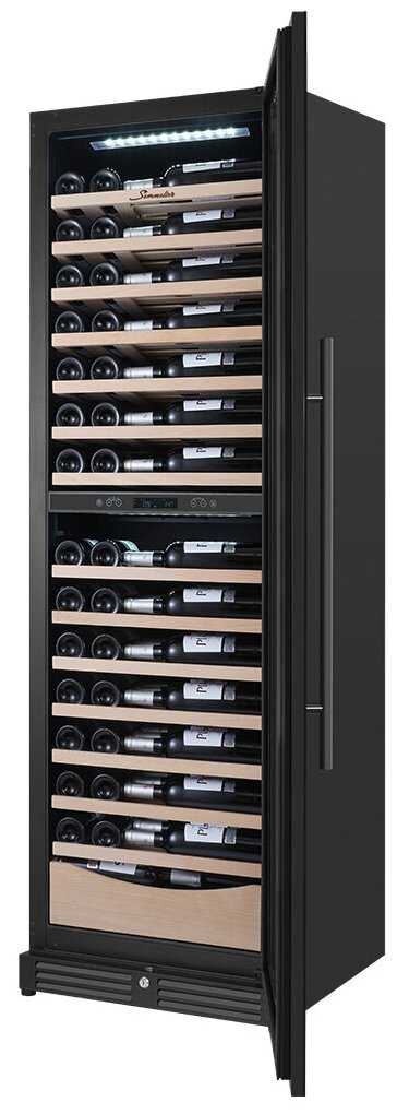 Винный шкаф Libhof Sommelier SMD-110 slim black фотография 4