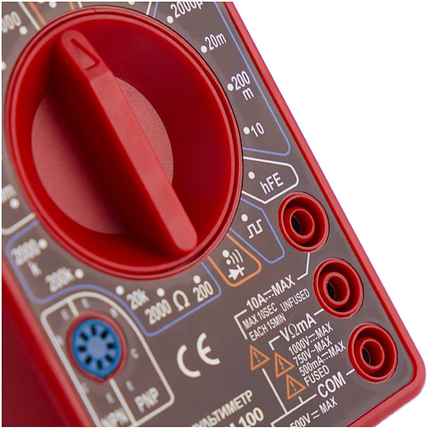 Мультиметр цифровой ELITECH ММ 100 фотография 2