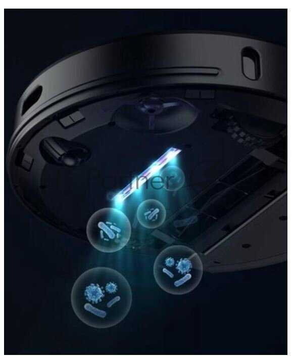 Робот-пылесос Xiaomi Viomi Vacuum cleaning Robot S9 UV (V-RVCLMD28C) фотография 6