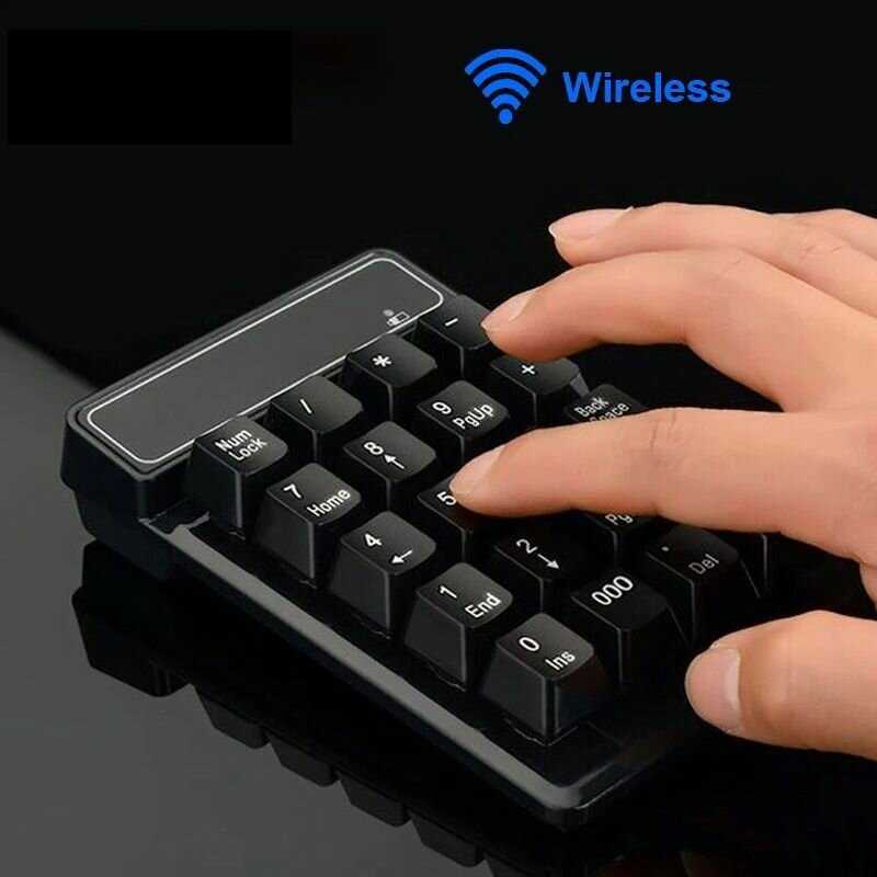 Беспроводная клавиатура NumPad Миниатюрная беспроводная клавиатура NumPad (BKB-2.5) фотография 16