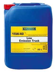 Полусинтетическое моторное масло RAVENOL Low Emission Truck SAE 15W-40 фотография 4