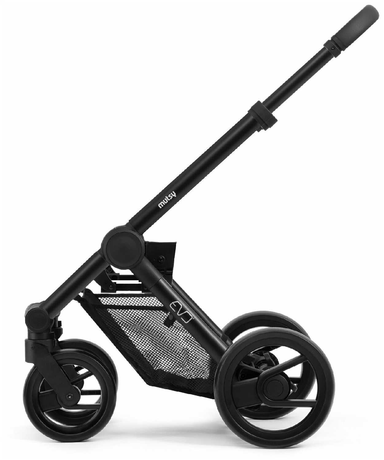 Коляска 2в1 Mutsy Evo Bold Shadow на шасси Grey grip black фотография 4