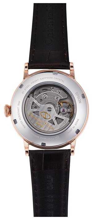 Часы механические Orient STAR RE-AW0003S классика. муж, кож. бр-т, DATE,50m фотография 4
