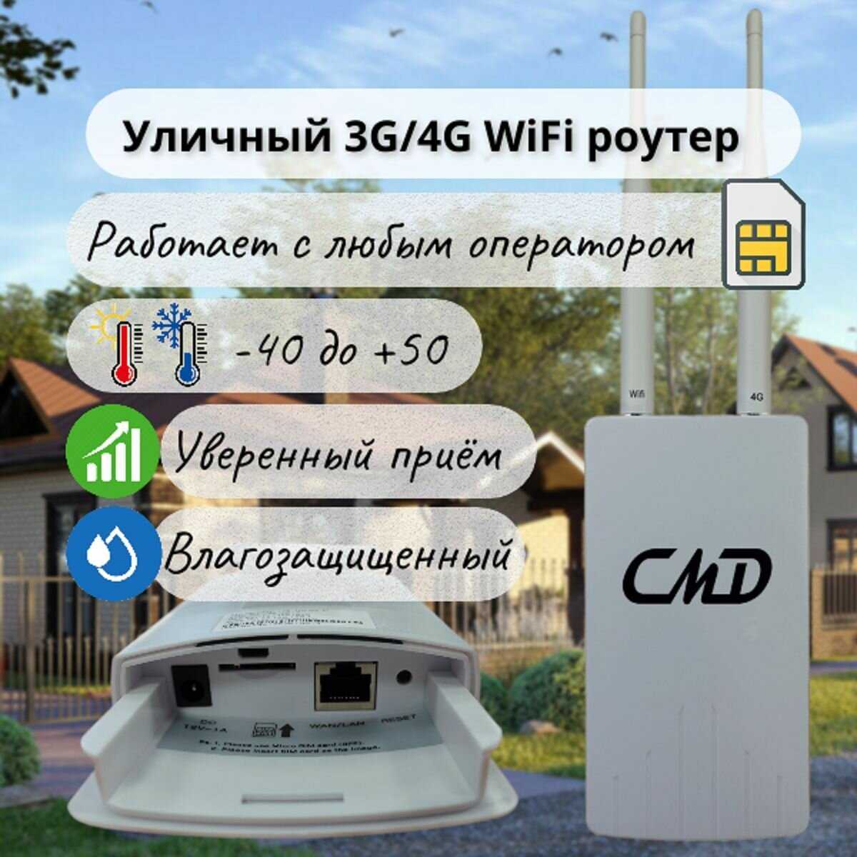 Wi-Fi роутер CMD LTE-1W