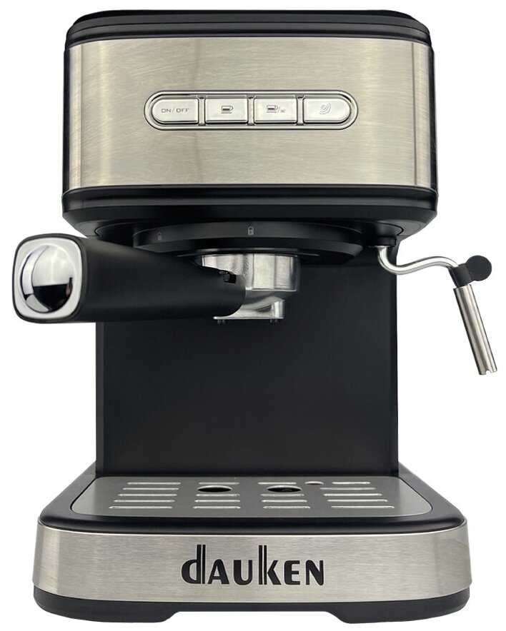 Кофеварка Dauken HC120 рожковая с капучинатором, автоматическая зерновая для дома, офиса фотография 1