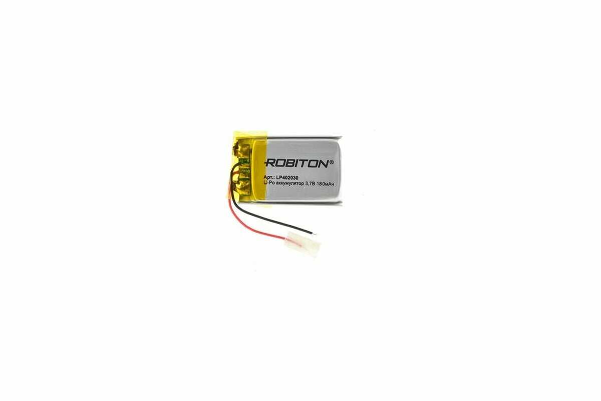 Аккумулятор ROBITON LP402030 3.7В 180мАч (PK1) фотография 6