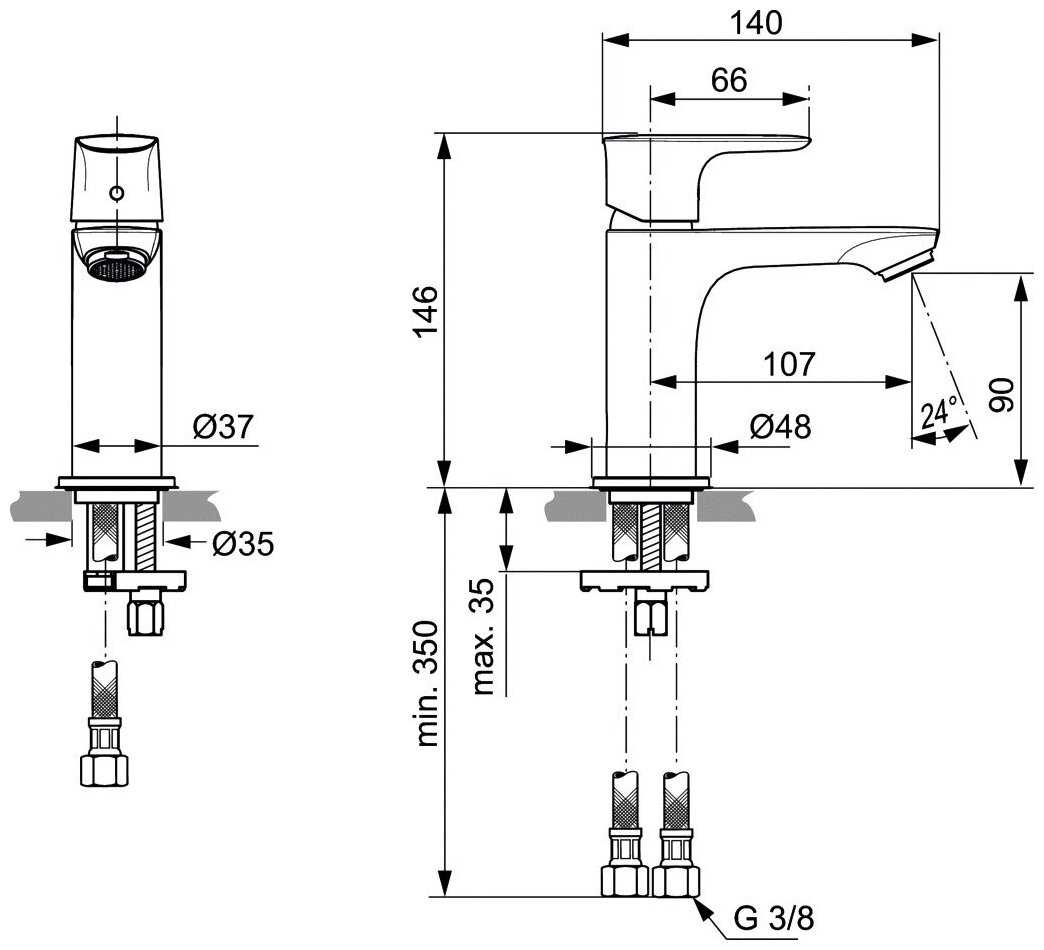 Смеситель Ideal Standard A7010AA фотография 14