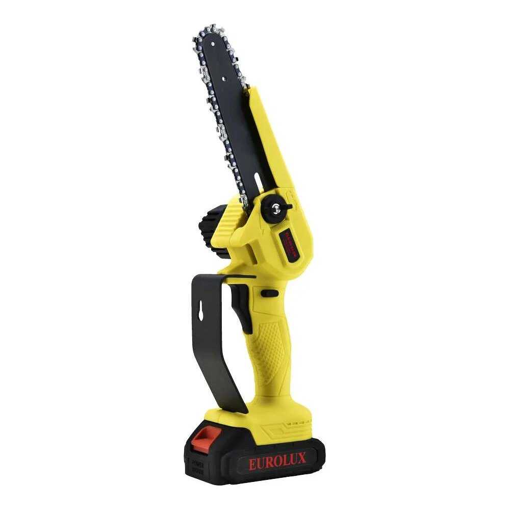 Электропила аккумуляторная Eurolux ELS-20-Li фотография 5