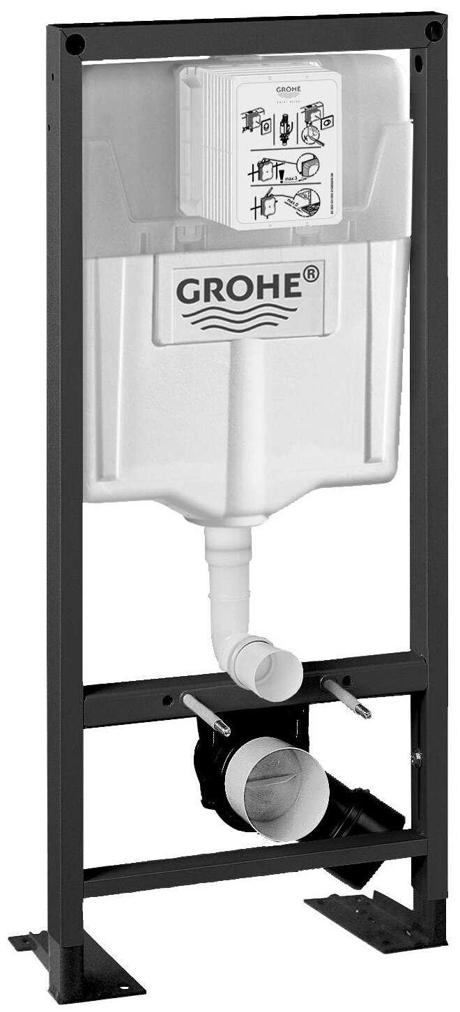 Рамная инсталляция Grohe Rapid SL (38584001) фотография 12