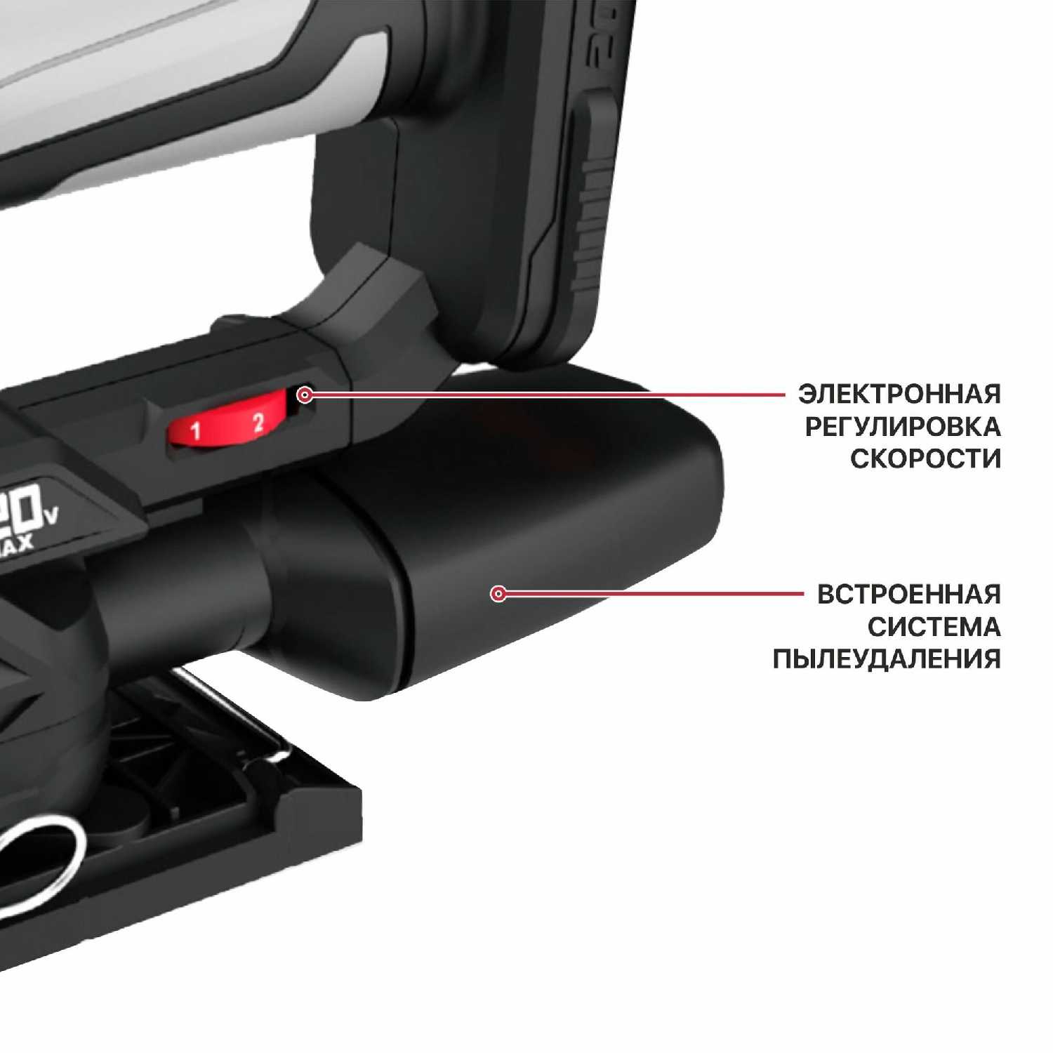 Мультишлифовальная машина P.I.T PSP20H-187A [без АКБ и ЗУ]