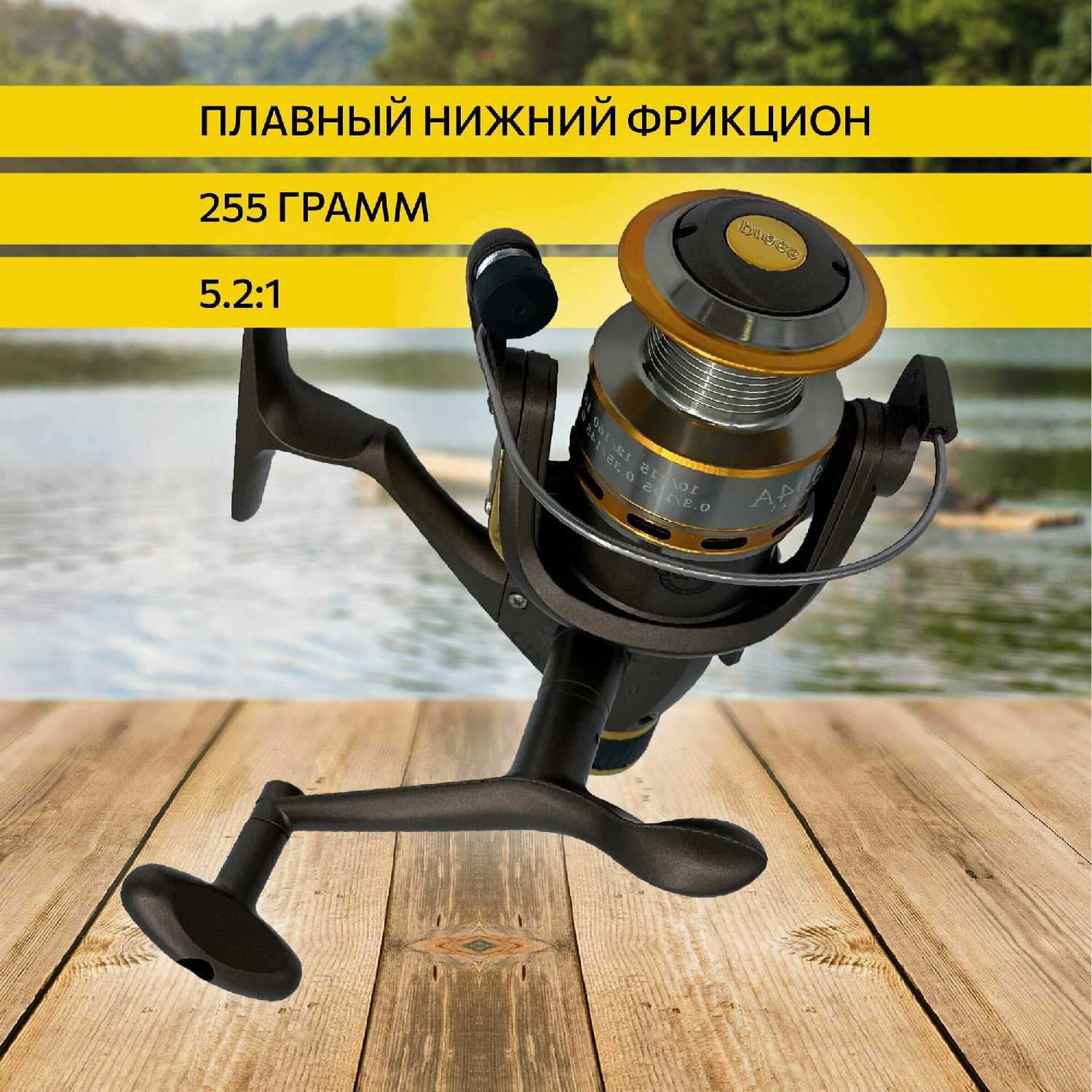 Катушка для рыбалки фидерная карповая для спиннинга для фидера / катушка рыболовная безынерционная / для удочка для рыбалки фотография 8