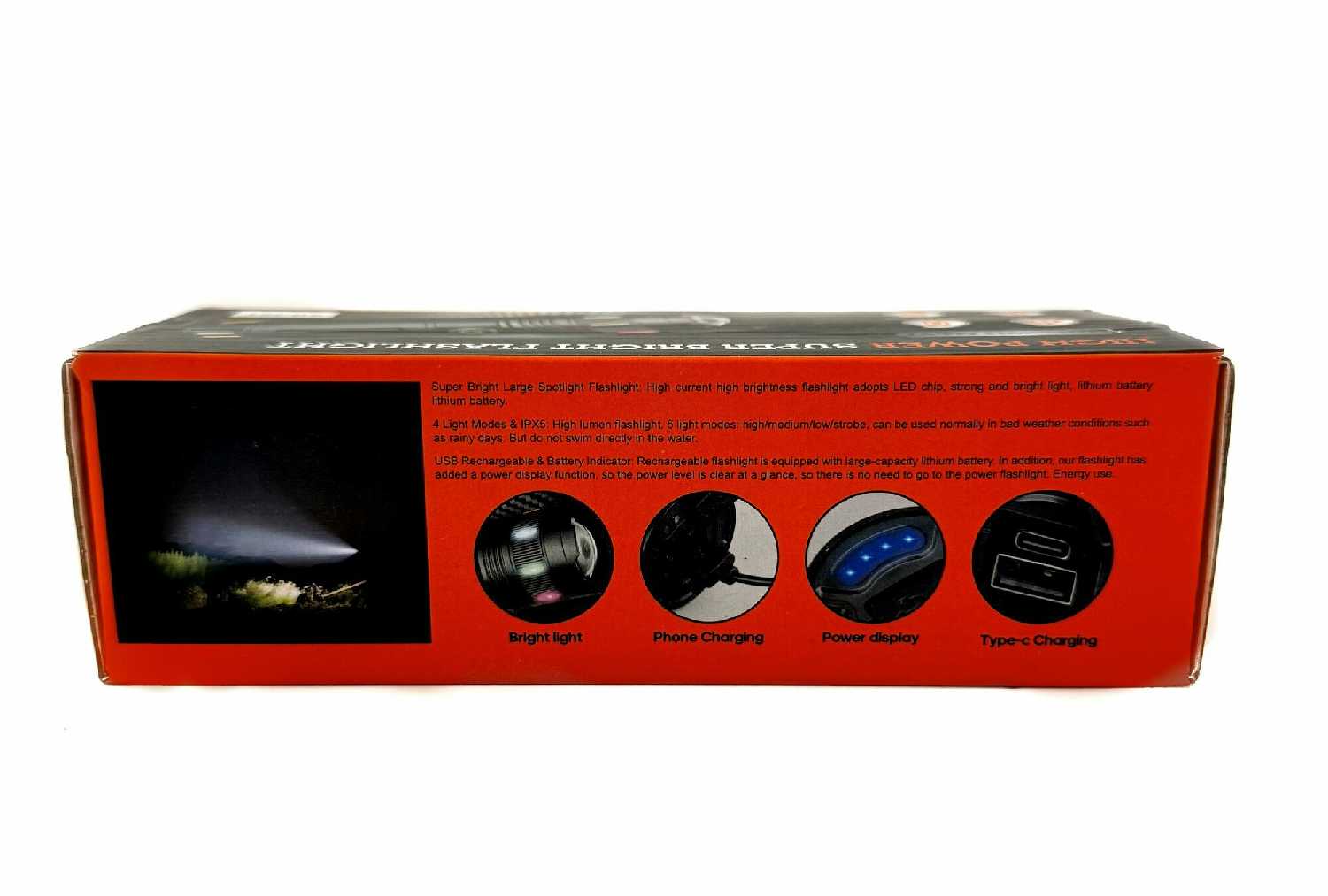 Фонарь ручной аккумуляторный Фонарь ручной аккумуляторный (3800 mAh) фотография 2