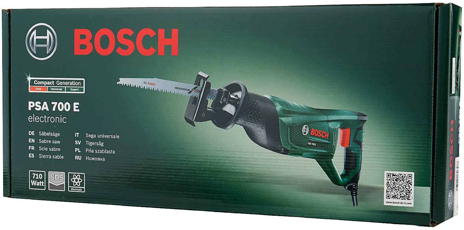 Пила BOSCH PSA 700 E (710 Вт) фотография 8